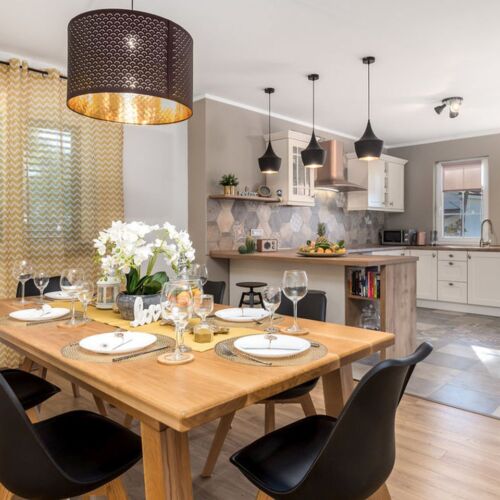 Ferienhaus mit Klimaanlage und Aussicht auf das Meer