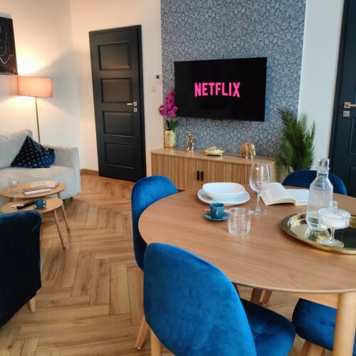 Apartament 4-osobowy Przyjazny podróżom rodzinnym z klimatyzacją z 2 pomieszczeniami sypialnianymi