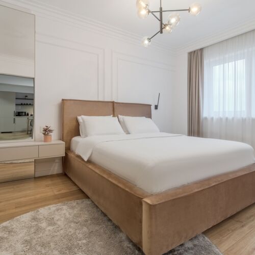 Apartament 4-osobowy na piętrze Deluxe z 2 pomieszczeniami sypialnianymi