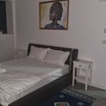 Apartman s balkónem s klimatizací s manželskou postelí s 1 ložnicí (s možností přistýlky)