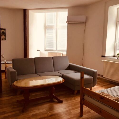 Upstairs 2-Room Air Conditioned Apartment for 9 Persons