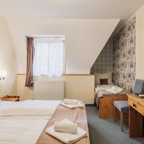 Pokój 3-osobowy na piętrze z klimatyzacją