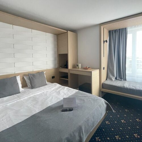 Partial Sea View Room with Small Sofa