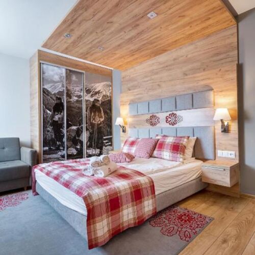 Pokój 3-osobowy na piętrze z widokiem na góry