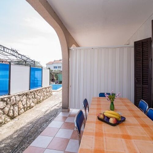 Erdgeschosses 2-Zimmer-Apartment für 4 Personen 