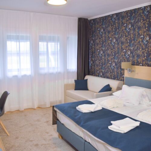 Apartman s vlastní malou kuchyňkou pro 5 os. se 2 ložnicemi na poschodí