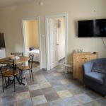 Parkra néző emeleti 4 fős apartman 2 hálótérrel