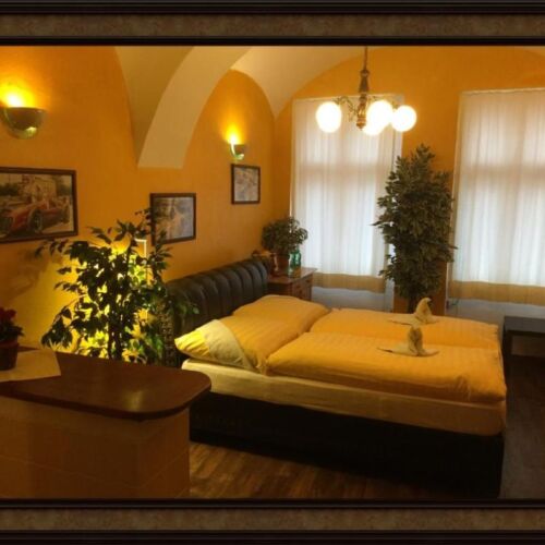 Rodinný Pokoj se sprchou s manželskou postelí