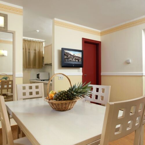 2-Room Balcony Air Conditioned Apartment for 3 Persons