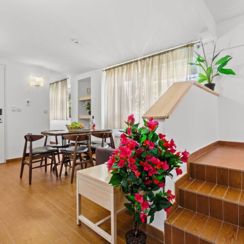 2-Room Balcony Air Conditioned Apartment for 4 Persons