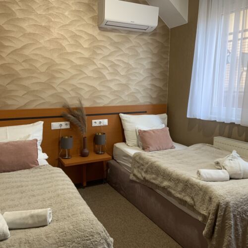 Na katu Economy soba sa dva odvojena kreveta