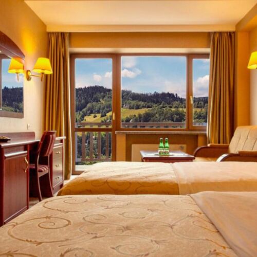 Pokój 2-osobowy z balkonem z widokiem na góry