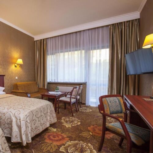 Pokój 2-osobowy z balkonem z widokiem na las