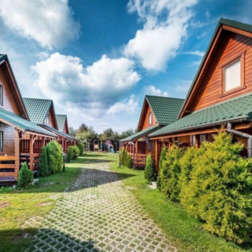 Domek drewniany 8-osobowy 