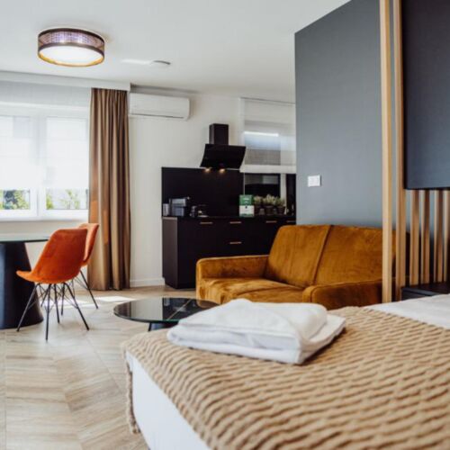 Apartament 4-osobowy z 1 pomieszczeniem sypialnianym