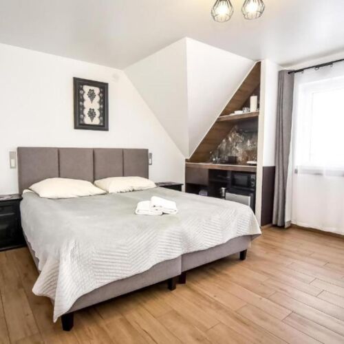 Apartament 2-osobowy Studio z balkonem z 1 pomieszczeniem sypialnianym