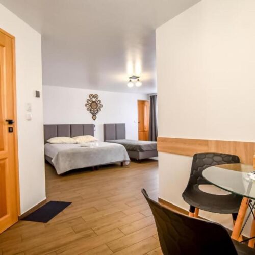 Apartament 3-osobowy Studio z balkonem z 1 pomieszczeniem sypialnianym