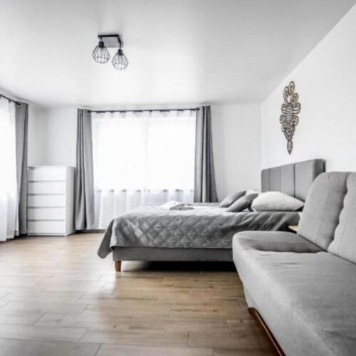 Apartament 4-osobowy Studio z balkonem z 1 pomieszczeniem sypialnianym