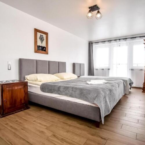Apartament 3-osobowy Studio z balkonem z 1 pomieszczeniem sypialnianym