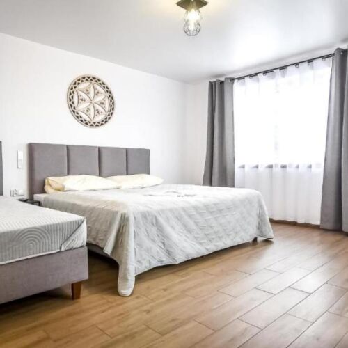 Apartament 3-osobowy Studio z balkonem z 1 pomieszczeniem sypialnianym