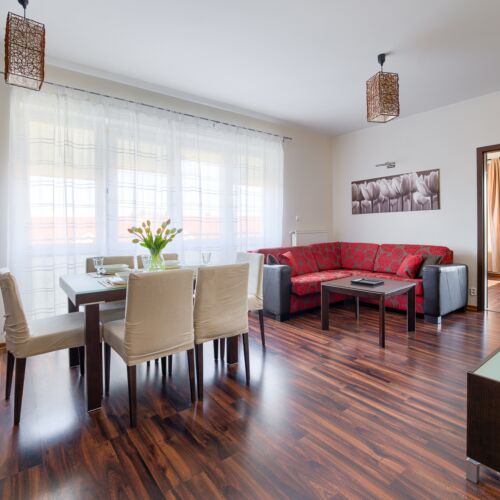Apartament 4-osobowy z 1 pomieszczeniem sypialnianym