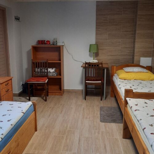 Camera tripla la parter