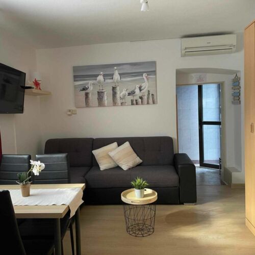 Ground Floor 1-Room Apartment for 4 Persons