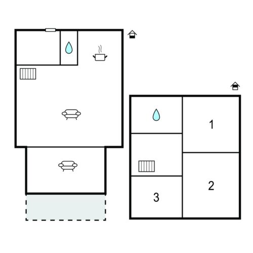 Chata (jako celek) pro 6 os.