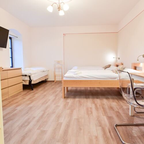 Apartman pro 3 os. s 1 ložnicí na poschodí 