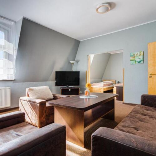 Apartament 4-osobowy z 2 pomieszczeniami sypialnianymi