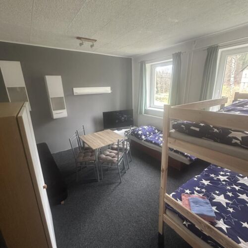 Apartman s koupelnou se sprchou pro 8 os. se 2 ložnicemi