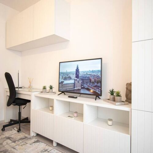 Apartament 2-osobowy na piętrze z widokiem na rzekę z 1 pomieszczeniem sypialnianym