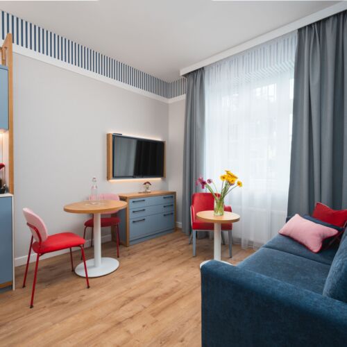 Apartament 4-osobowy z 2 pomieszczeniami sypialnianymi