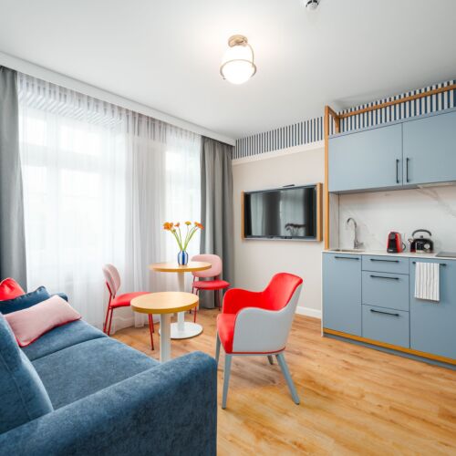 Apartament 4-osobowy z 2 pomieszczeniami sypialnianymi