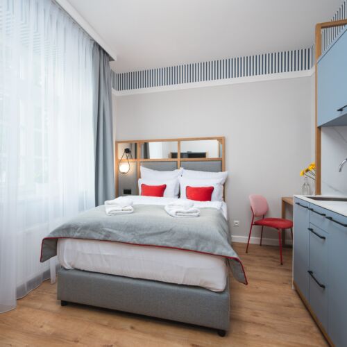 Apartament 2-osobowy z 1 pomieszczeniem sypialnianym