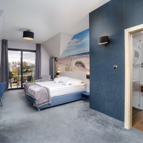 Pokoj pro 2 os. s částečným výhledem na moře 