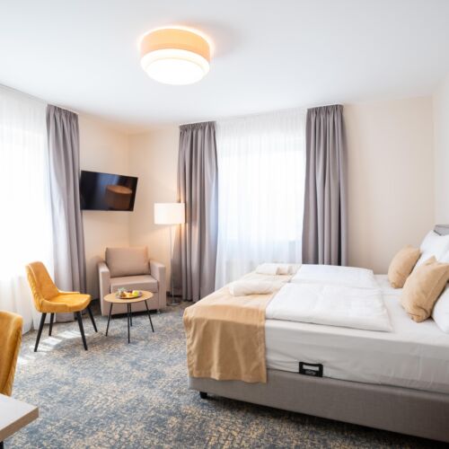 Apartament 4-osobowy Przyjazny podróżom rodzinnym z 2 pomieszczeniami sypialnianymi