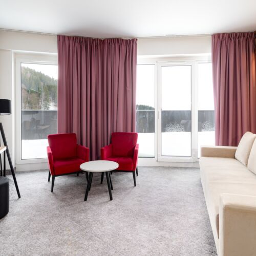 Apartament 4-osobowy z 2 pomieszczeniami sypialnianymi