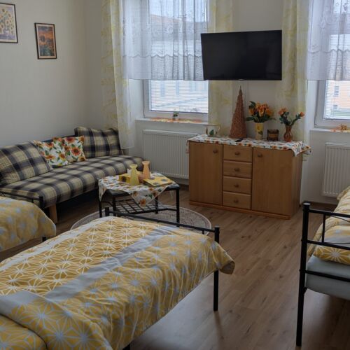 Pokoj pro 3 os. na poschodí  (s možností přistýlky)