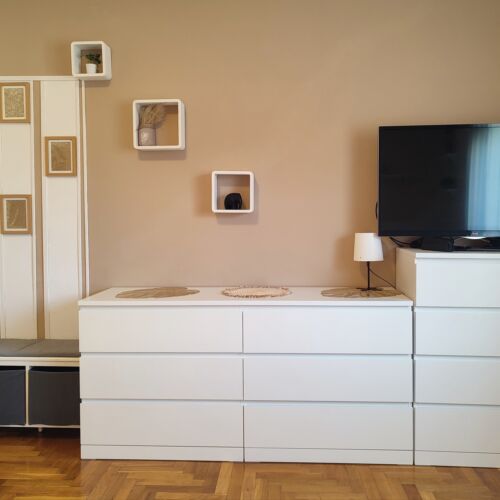 Garden View Ground Floor 2-Room Apartment for 4 Persons