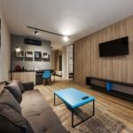 Apartman s klimatizací se sprchou pro 2 os. s 1 ložnicí (s možností přistýlky)