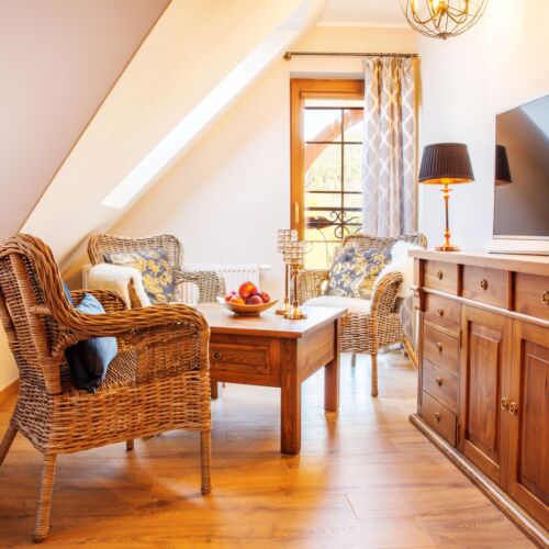 Pokój 4-osobowy Studio z widokiem na góry