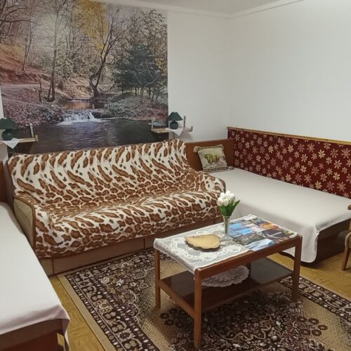 Domek weekendowy 4-osobowy cały dom z widokiem na ogród