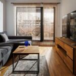 Apartament cu balcon cu 2 camere pentru 3 pers.