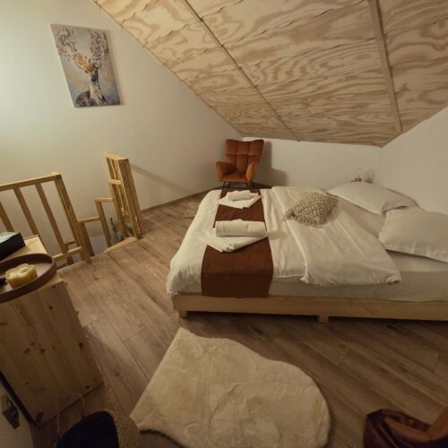 Cabană romantică întreaga unitate pentru 4 pers. (se inchirieaza doar integral)