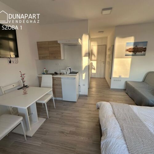 River View Double Room with Own Kitchen (extra bed available)