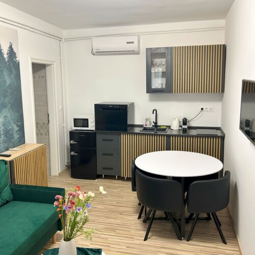 Exclusive Suita pro 4 os. se 2 ložnicemi s výhledem na jezero