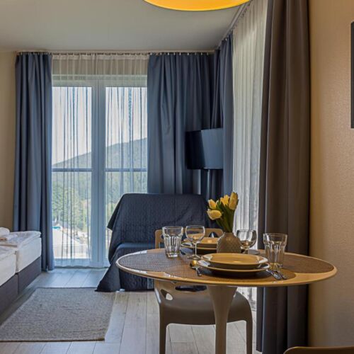 Apartament 3-osobowy z 1 pomieszczeniem sypialnianym