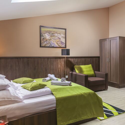 Apartament 2-osobowy Standard Studio z 1 pomieszczeniem sypialnianym