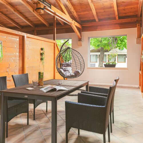 Apartament 4-osobowy Studio z tarasem z 1 pomieszczeniem sypialnianym